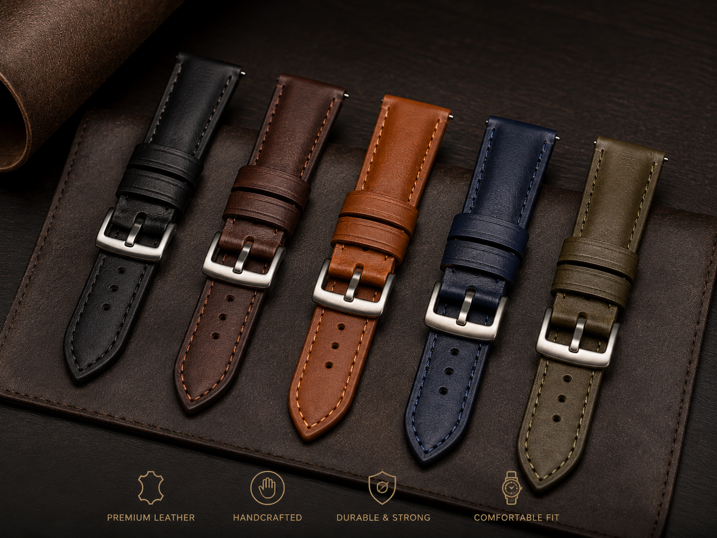 Zerlo leather watch straps